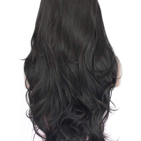 ✨Cathie  24” BLACK BODY WAVE LACE FRONT WIG *NWT*✨